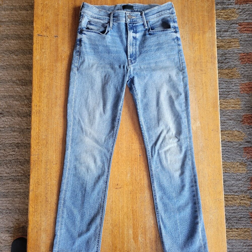 MOTHER Mid-Rise Dazzler jeans